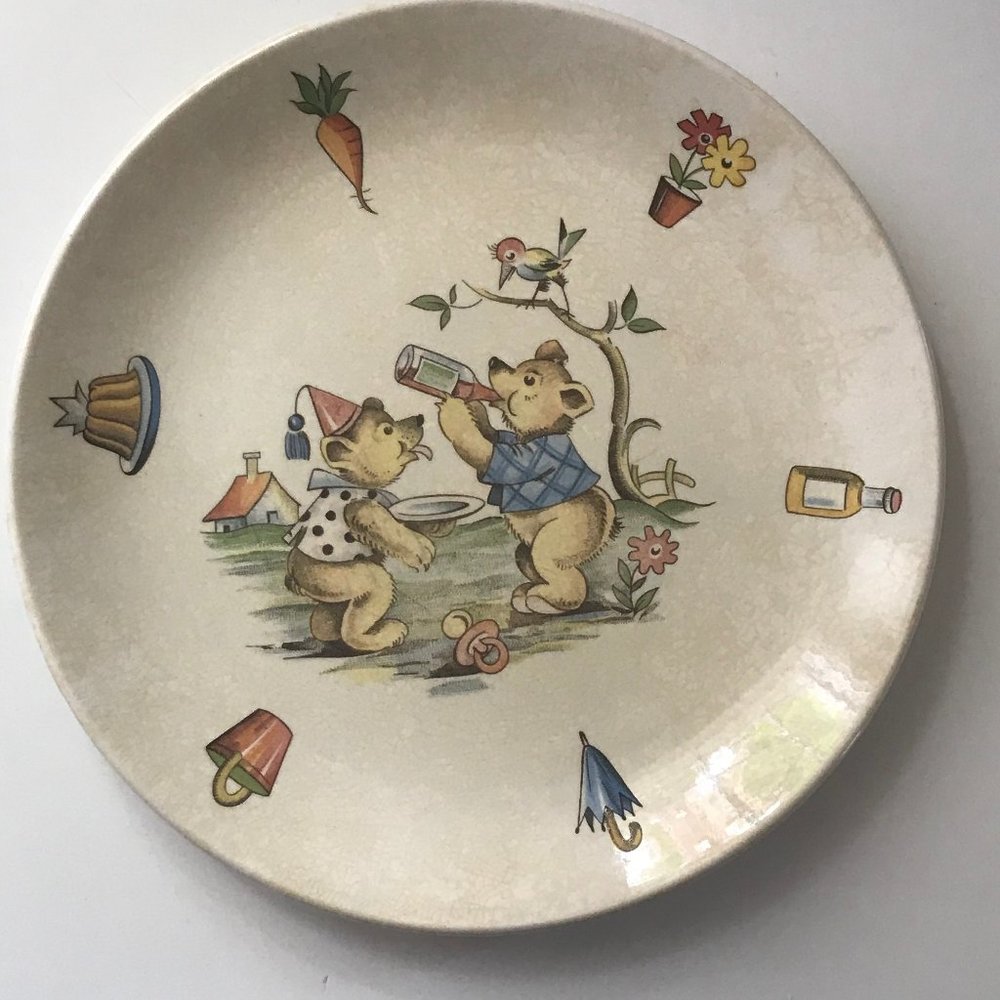 Bear Plate for Children